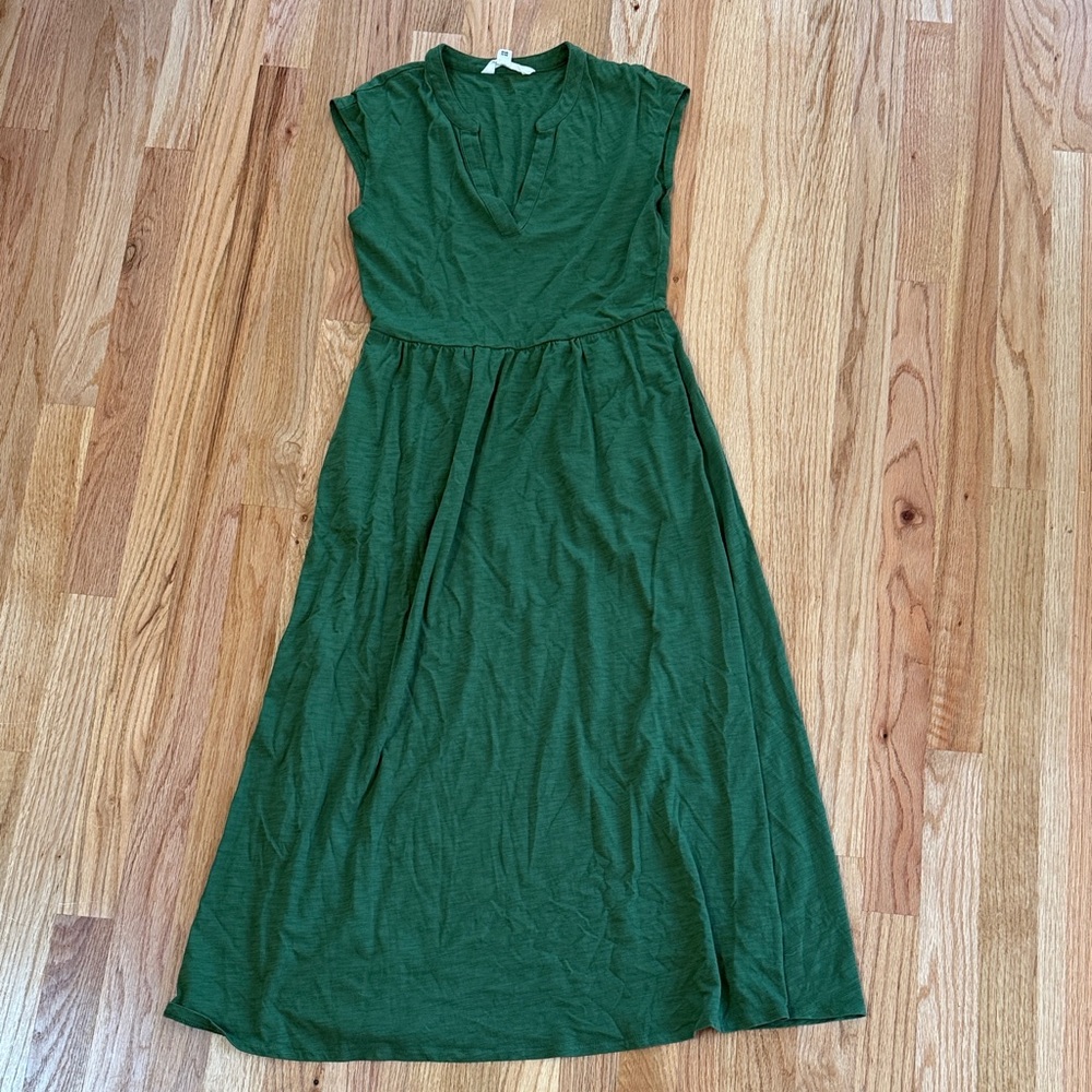 Boden jersey Green midi Dress